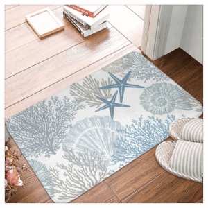 Coastal Beach Bath Mat
