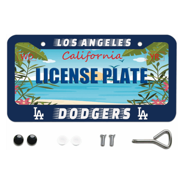 MLB License Plate