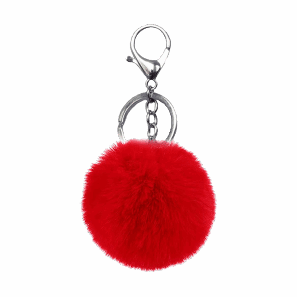 Pom Pom Keychain